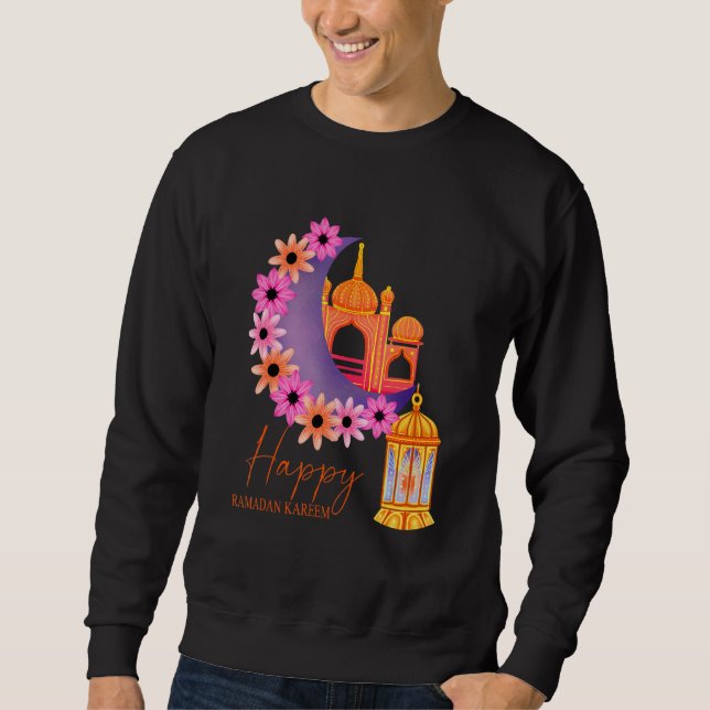 Happy Ramadan Kareem  Islamic Fasting Day Kids You Sweatshirt (Front)