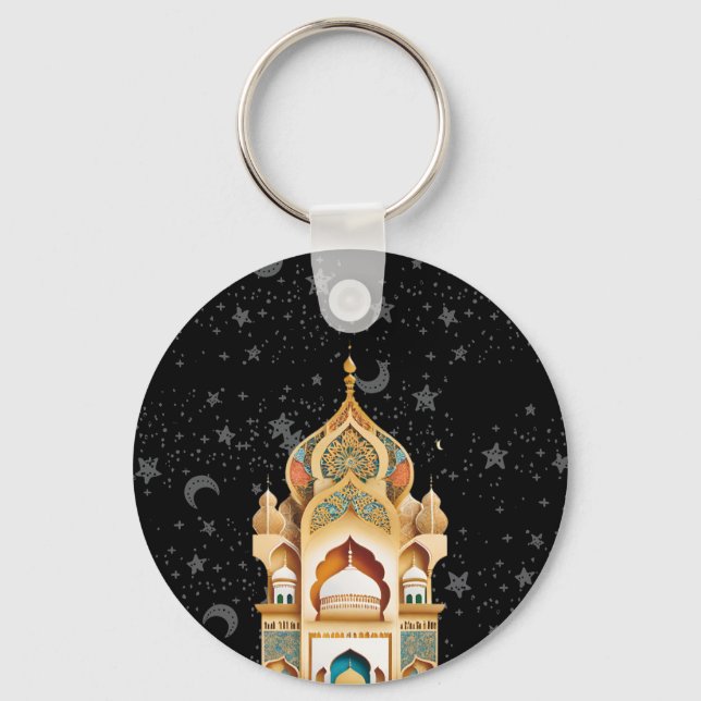 happy Ramadan Key Ring (Back)