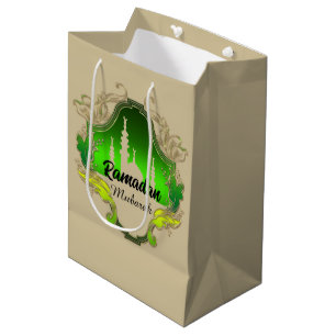Happy Ramadan  Mubarak Kareem  2024 Medium Gift Bag
