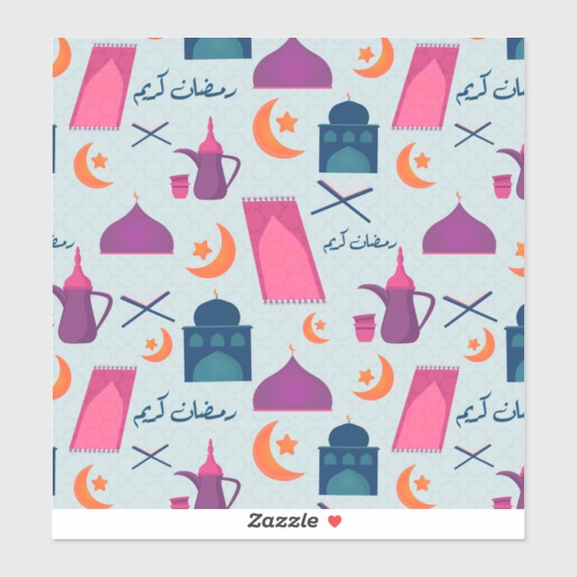 Happy Ramadan Pattern (Sheet)