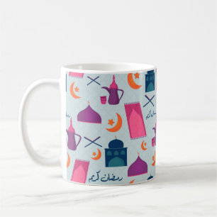 Happy Ramadan Pattern Coffee Mug