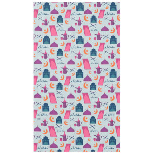 Happy Ramadan Pattern Tablecloth