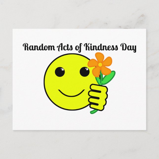 Happy Random Acts of Kindness  Postcard (Front)