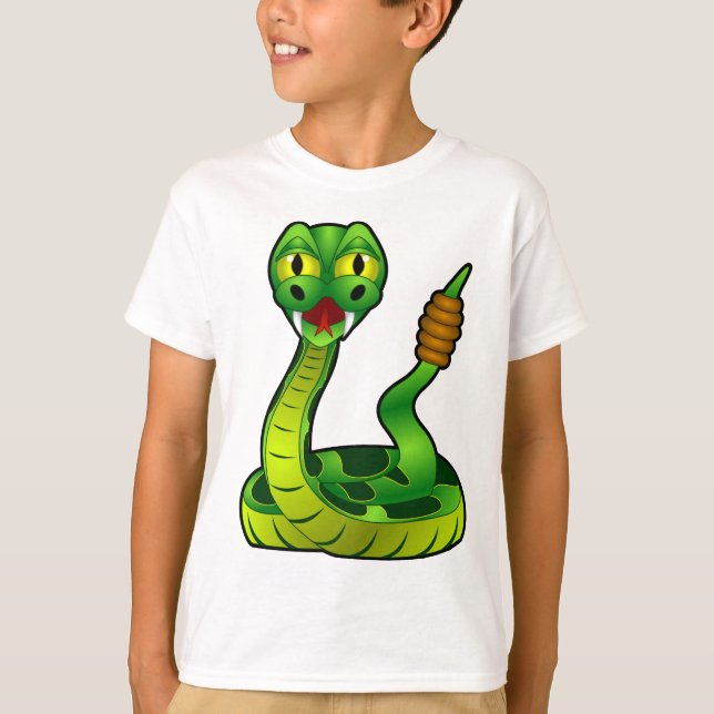 Happy rattlesnake T-Shirt (Front)