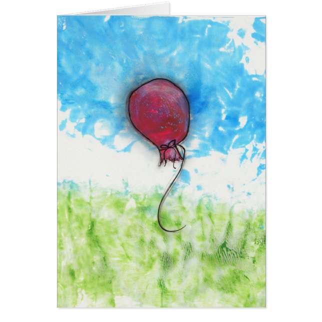 Happy Red Balloon (Front)