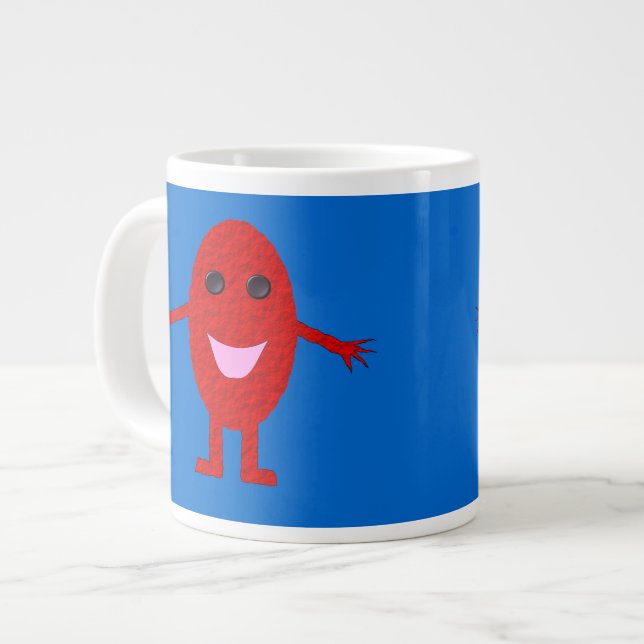 Happy Red Grape Mug (Front Left)