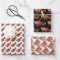 Happy Red Panda Wrapping Paper 3 Sheet Set