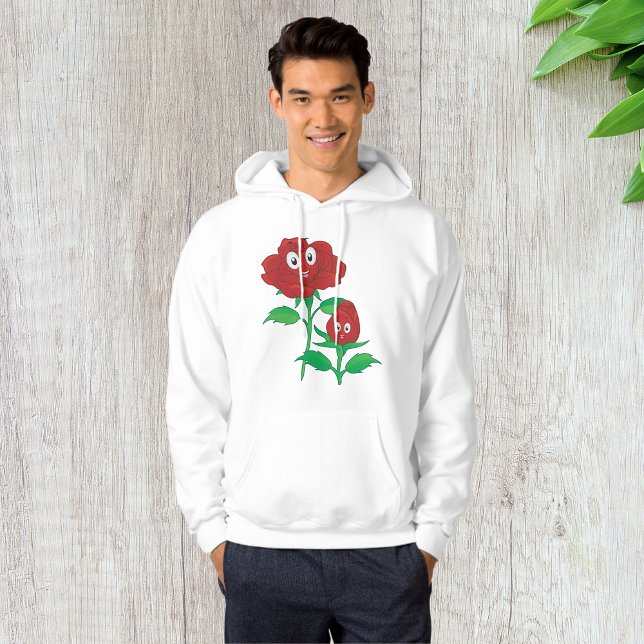 Happy Red Roses Hoodie (Creator Uploaded)