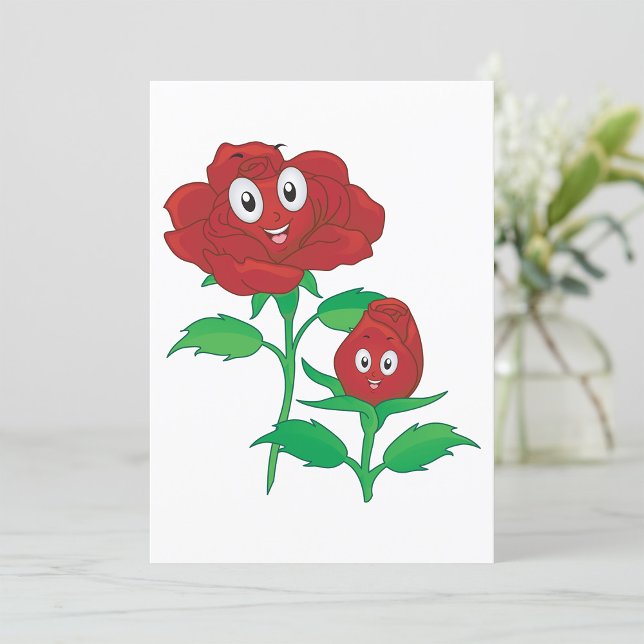 Happy Red Roses Invitation (Creator Uploaded)