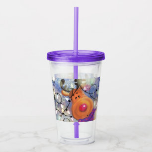 Happy Reindeer - Christmas Acrylic Tumbler