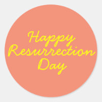 Happy Resurrection Day in Coral