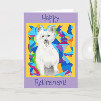 Happy Retirement Blank Inside Card
