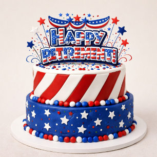 Happy Retirement Cake Coffee Mug