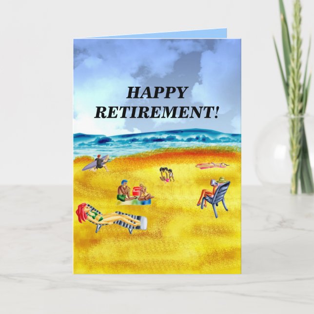 HAPPY RETIREMENT! CARD (Front)