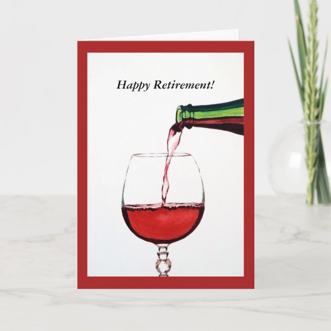 Happy Retirement Card (Front)