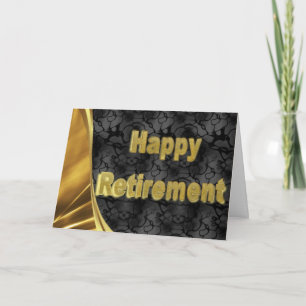 Happy Retirement Card