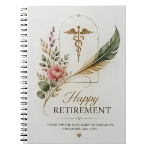Happy Retirement Doctor Years Of Care Notebook