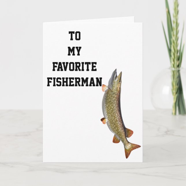 ***HAPPY RETIREMENT*** FOR YOUR FAV FISHERMAN CARD (Front)
