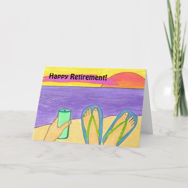 Happy Retirement! greeting card (Front)