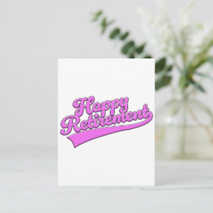 Happy Retirement Holiday Postcard
