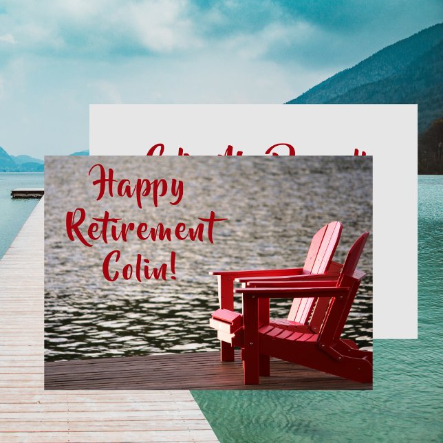 Happy Retirement Party Celebration Invitation (Creator Uploaded)