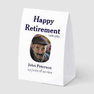 happy retirement photo 25 years service name