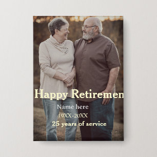 Happy retirement photo name year years of service 