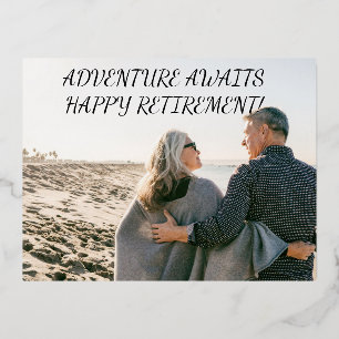 HAPPY RETIREMENT POSTCARD