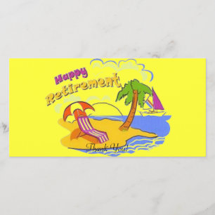 Happy Retirement Thank You Card