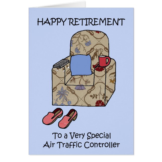 Happy Retirement to air Traffic Controller. (Front)