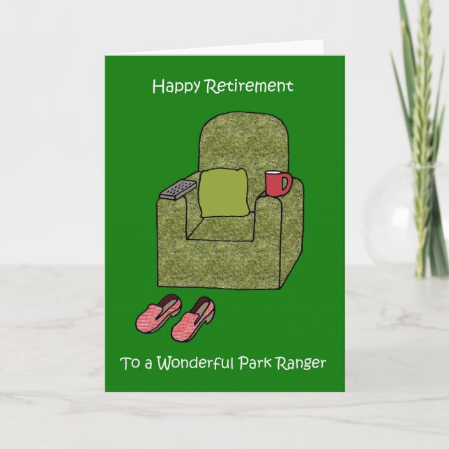 Happy Retirement to Wonderful Park Ranger Card (Front)