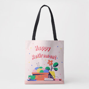Happy Retirement Tote Bag