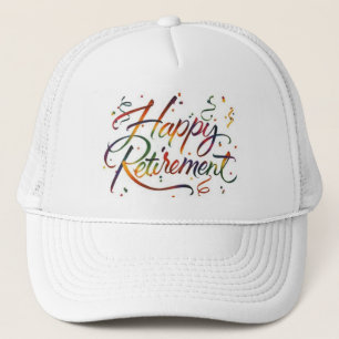 Happy Retirement Trucker Hat