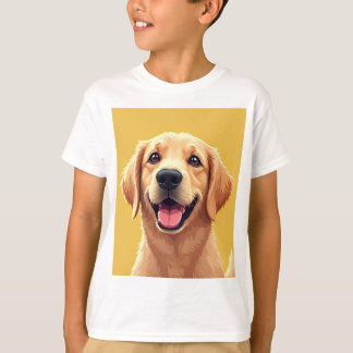Happy Retriever Kids' T-Shirt