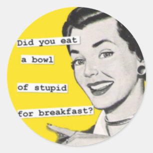 Happy Retro Housewife Stickers 8