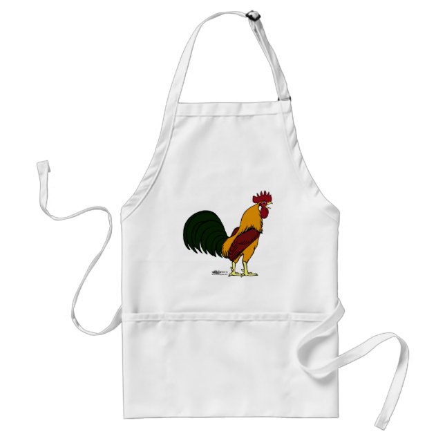 Happy Rooster Standard Apron (Front)