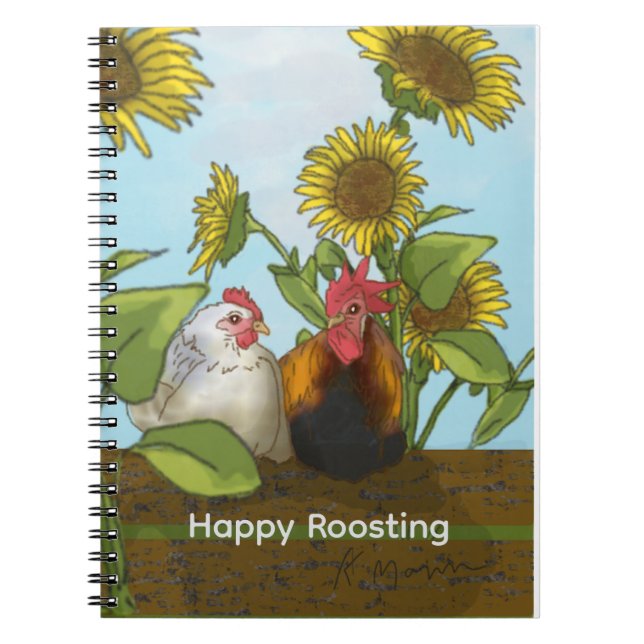 Happy Roosting Journal (Front)
