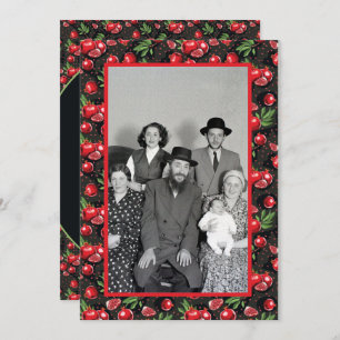Happy Rosh Hashanah Family Photo L'shana Tova Card