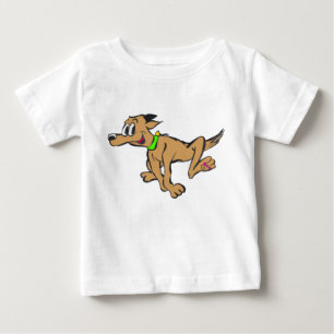 Happy Running Dog Customisable Jersey T-shirt