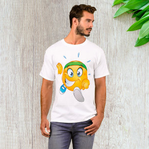 Happy Running Emoji T-Shirt