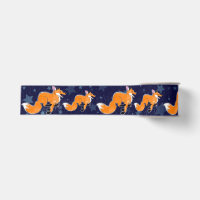 Happy Running Fox Ribbon