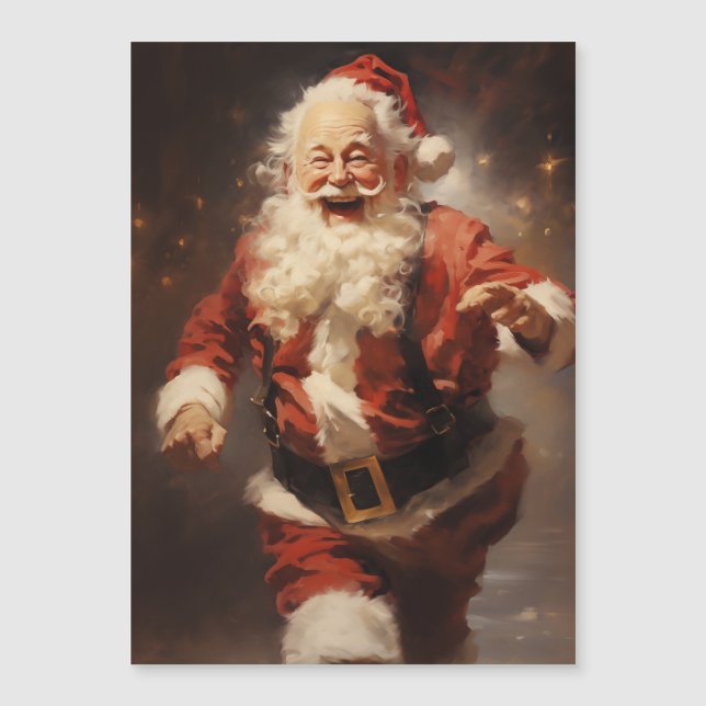 Happy Running Santa (Front)