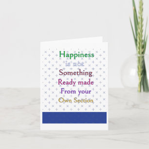 Happy S Sticker Card