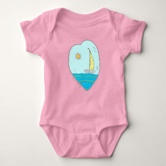 Happy Sailing ! Baby Bodysuit