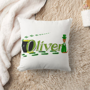 Happy Saint Patrick’s Day Oliver Cube Cushion