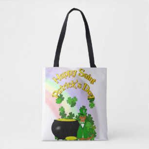 “Happy Saint Patrick’s Day Oliver.” Tote Bag
