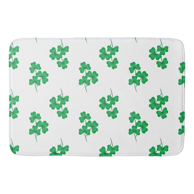 Happy Saint Patrick's Day! Bath Mat (Front)