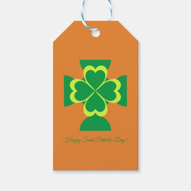 Happy Saint Patrick's Day! Gift Tags (Front)