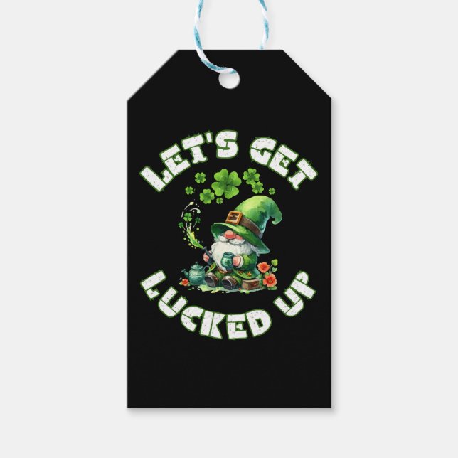 happy saint patrick's day gift tags (Front)