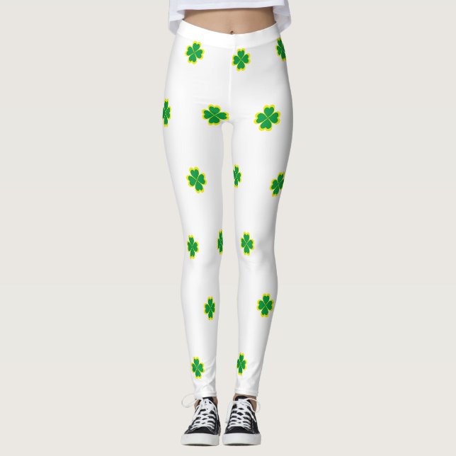 Happy Saint Patrick's Day! Leggings (Front)